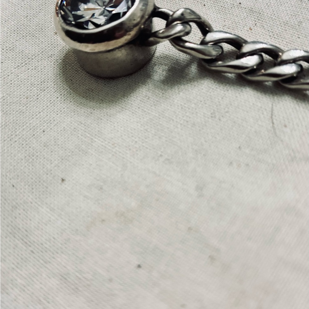 Sterling Silver Chain choker - Picture 4 of 9